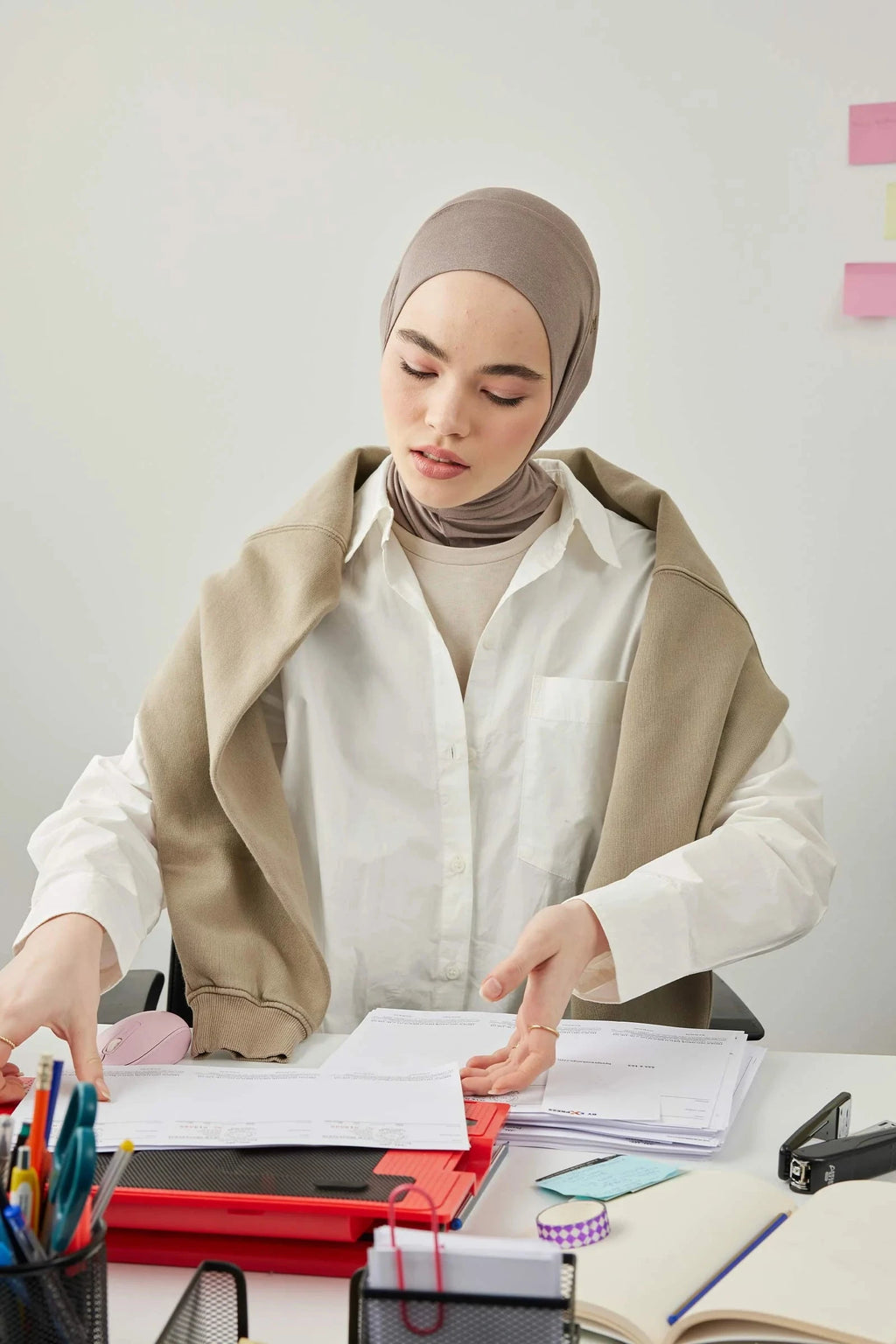 Athletic Hijab Ash