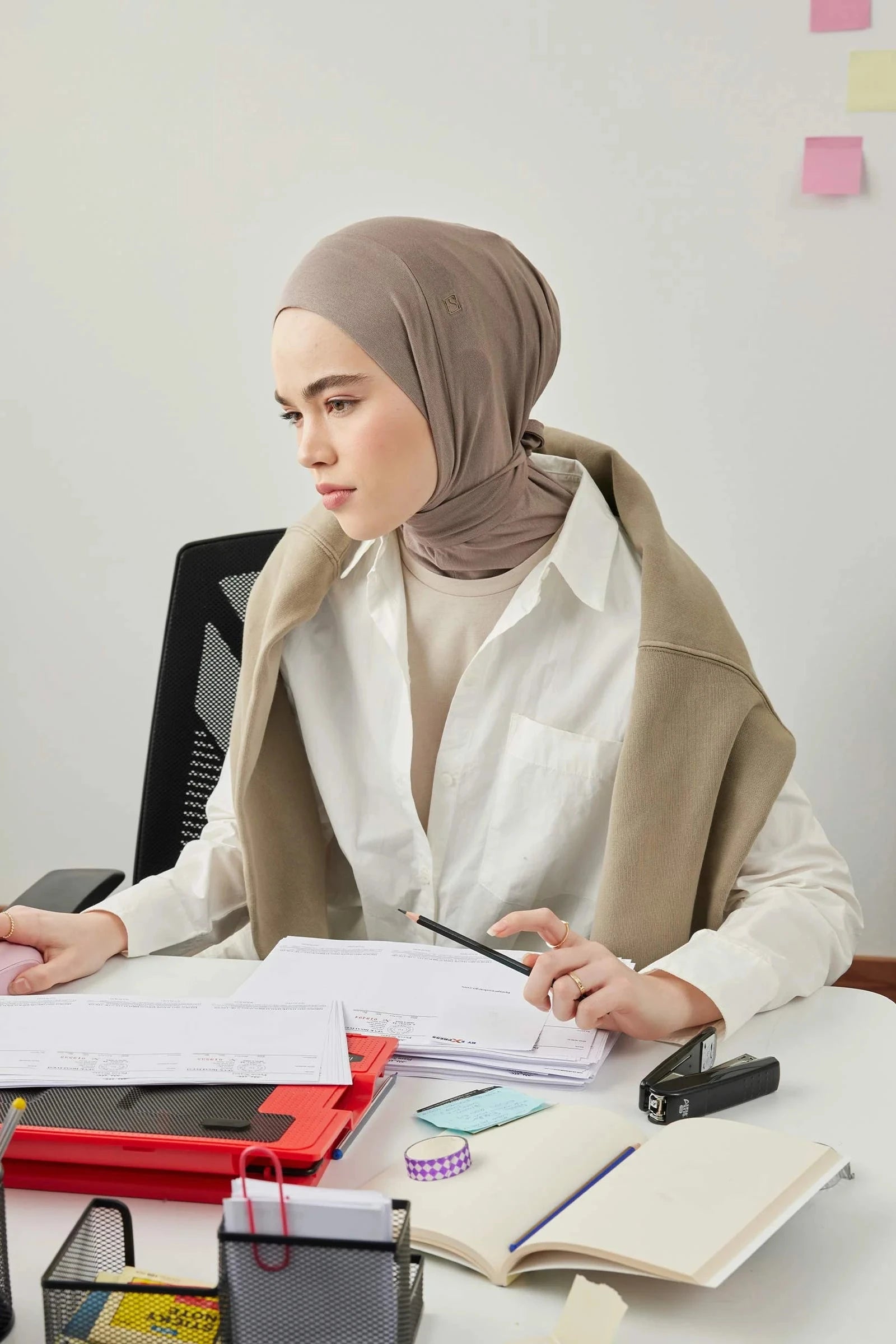 Athletic Hijab Ash