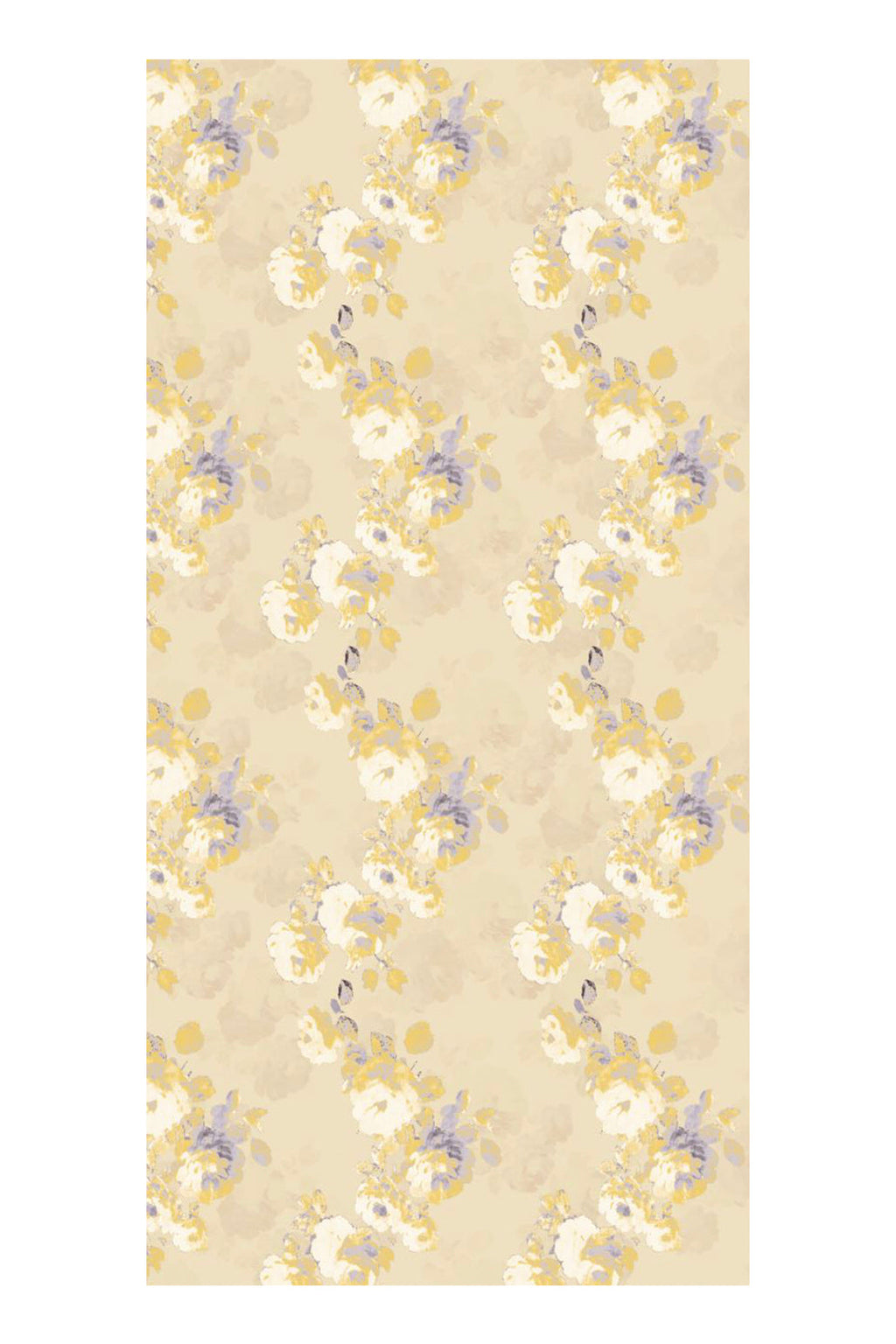 Deluxe Summer Flow Shawl Pale Yellow