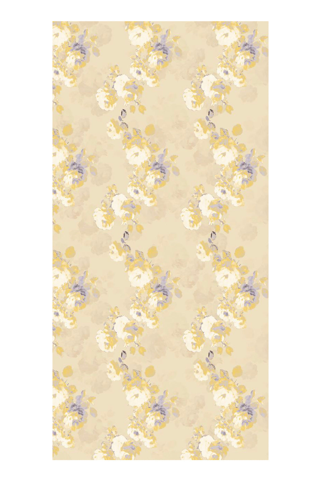 Deluxe Summer Flow Shawl Pale Yellow