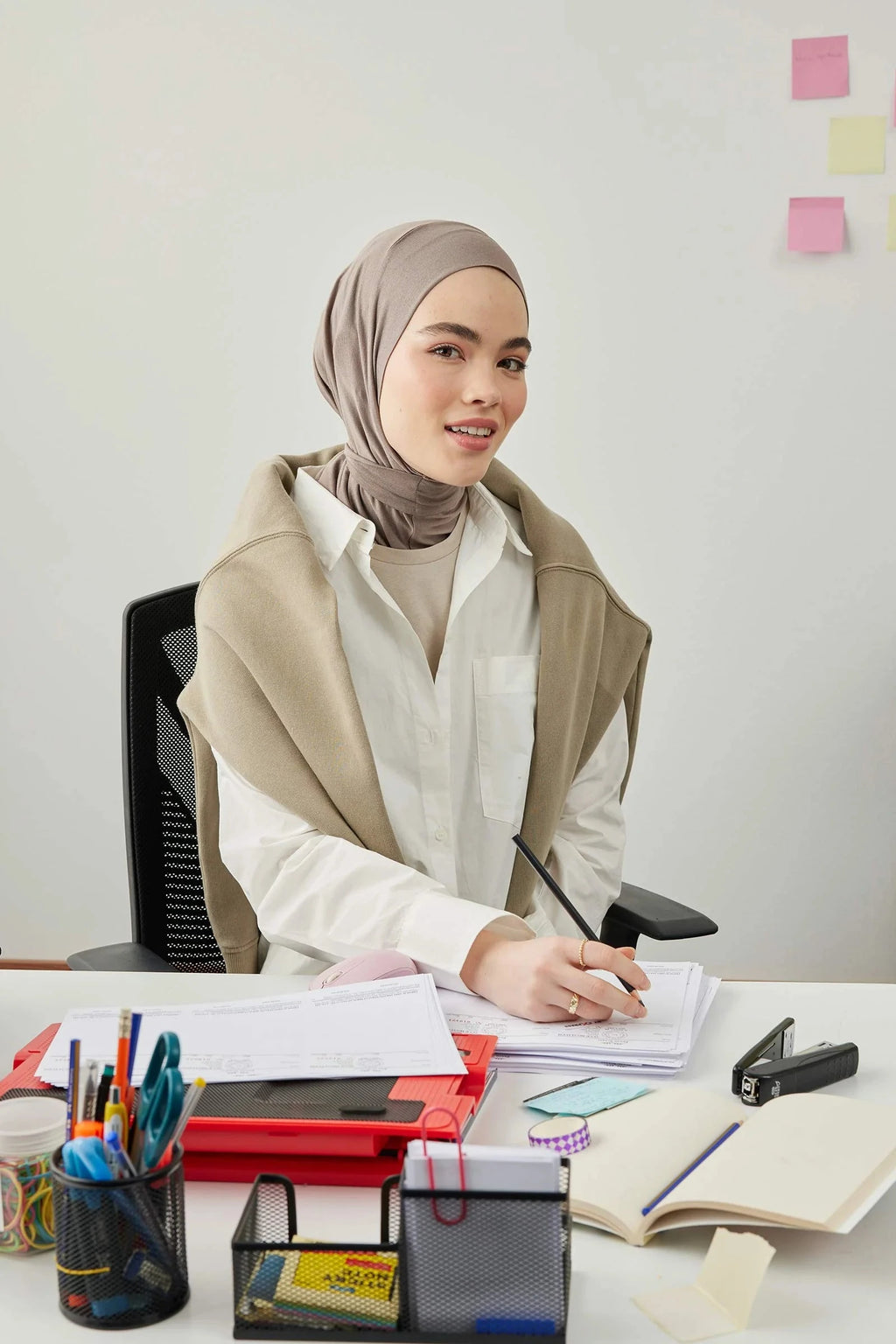 Athletic Hijab Ash