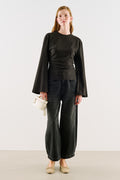 Slightly Fitted T-Shirt Black