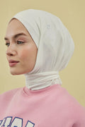 Athletic Hijab Off white