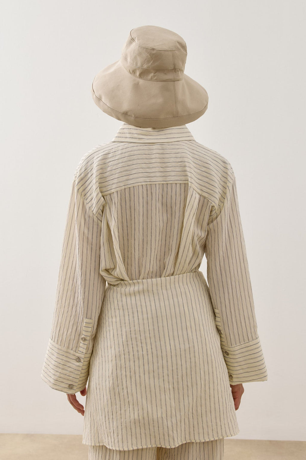 Maxi Fabric Hat Beige