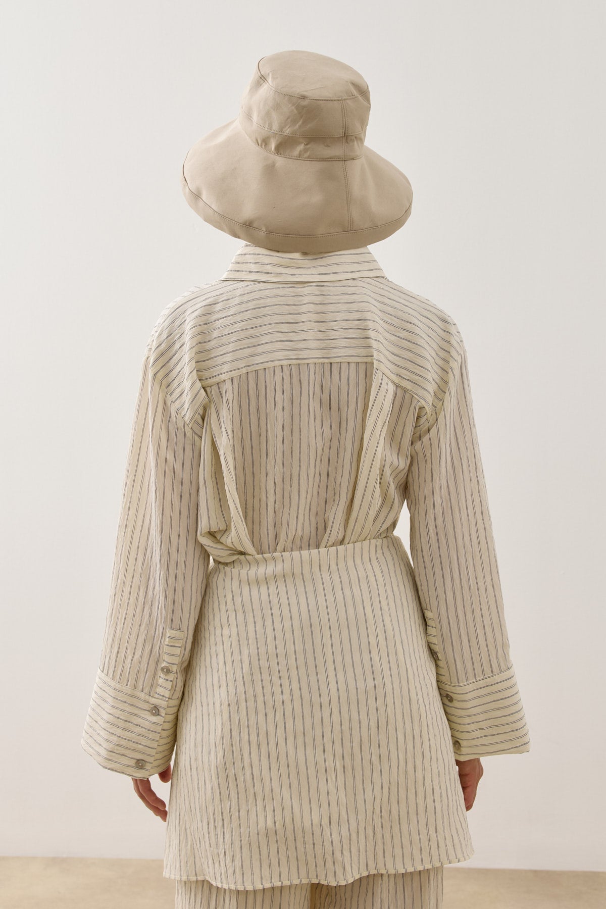 Maxi Fabric Hat Beige