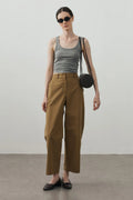Chino Kesim Pantolon Toffee