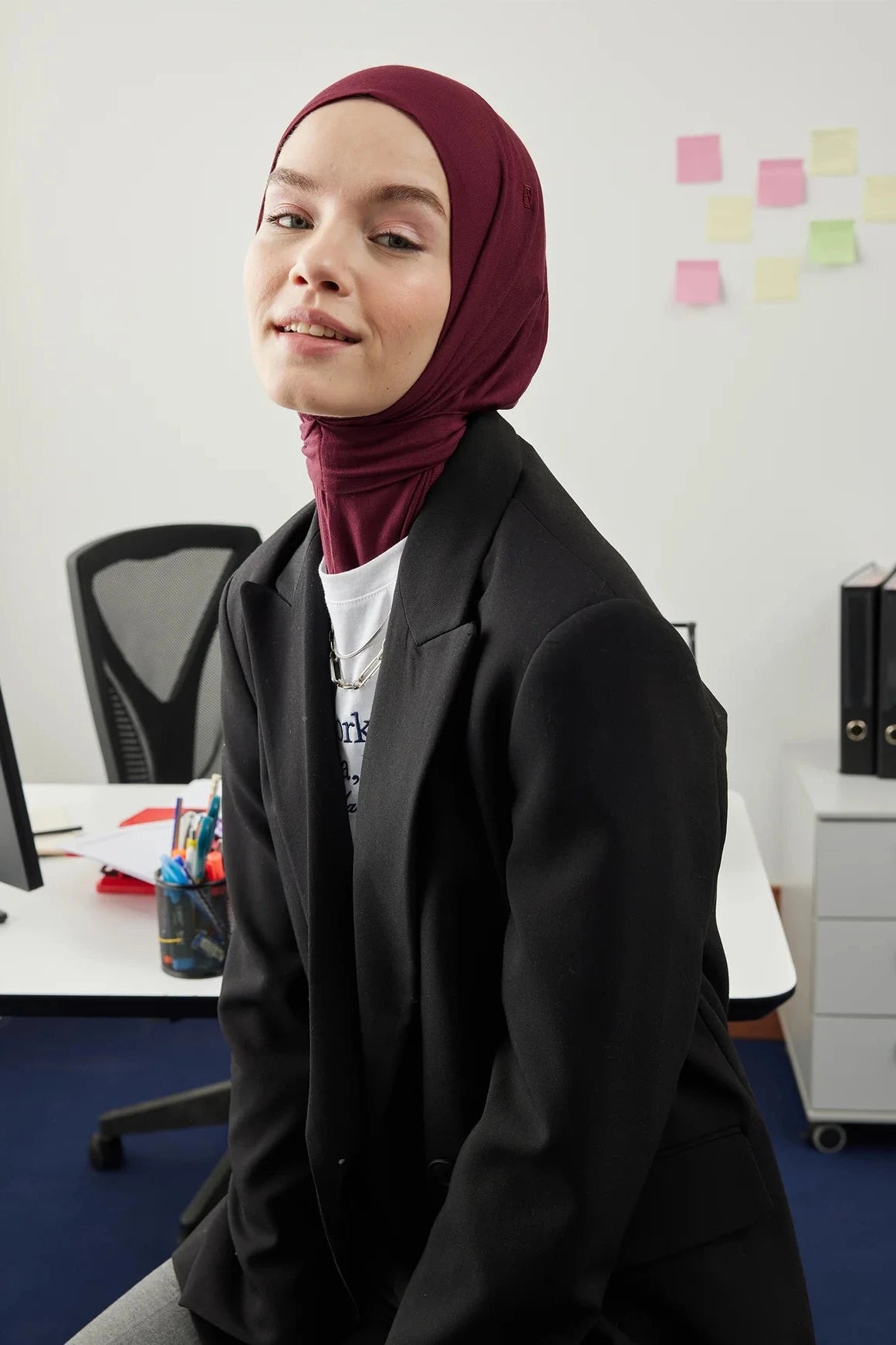Athletic Hijab Burgundy