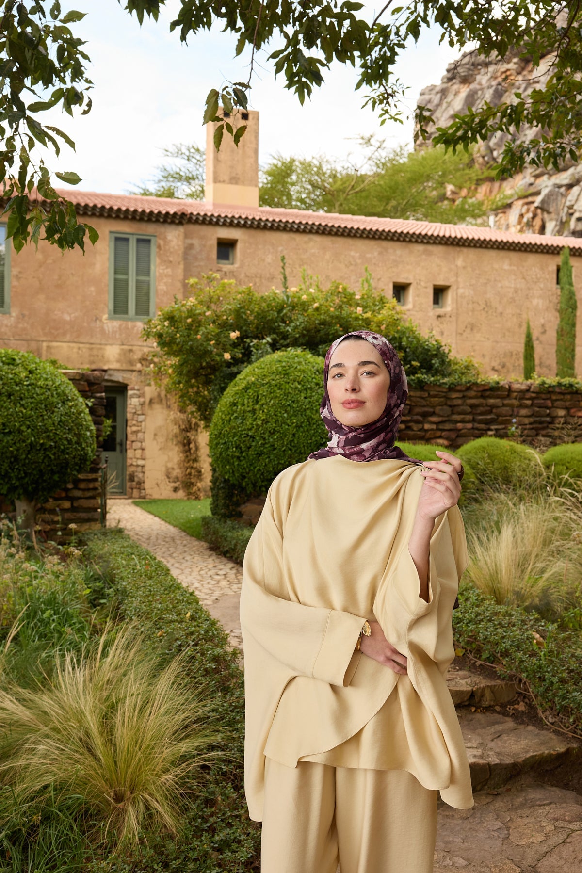 Deluxe Summer Flow Shawl Plum