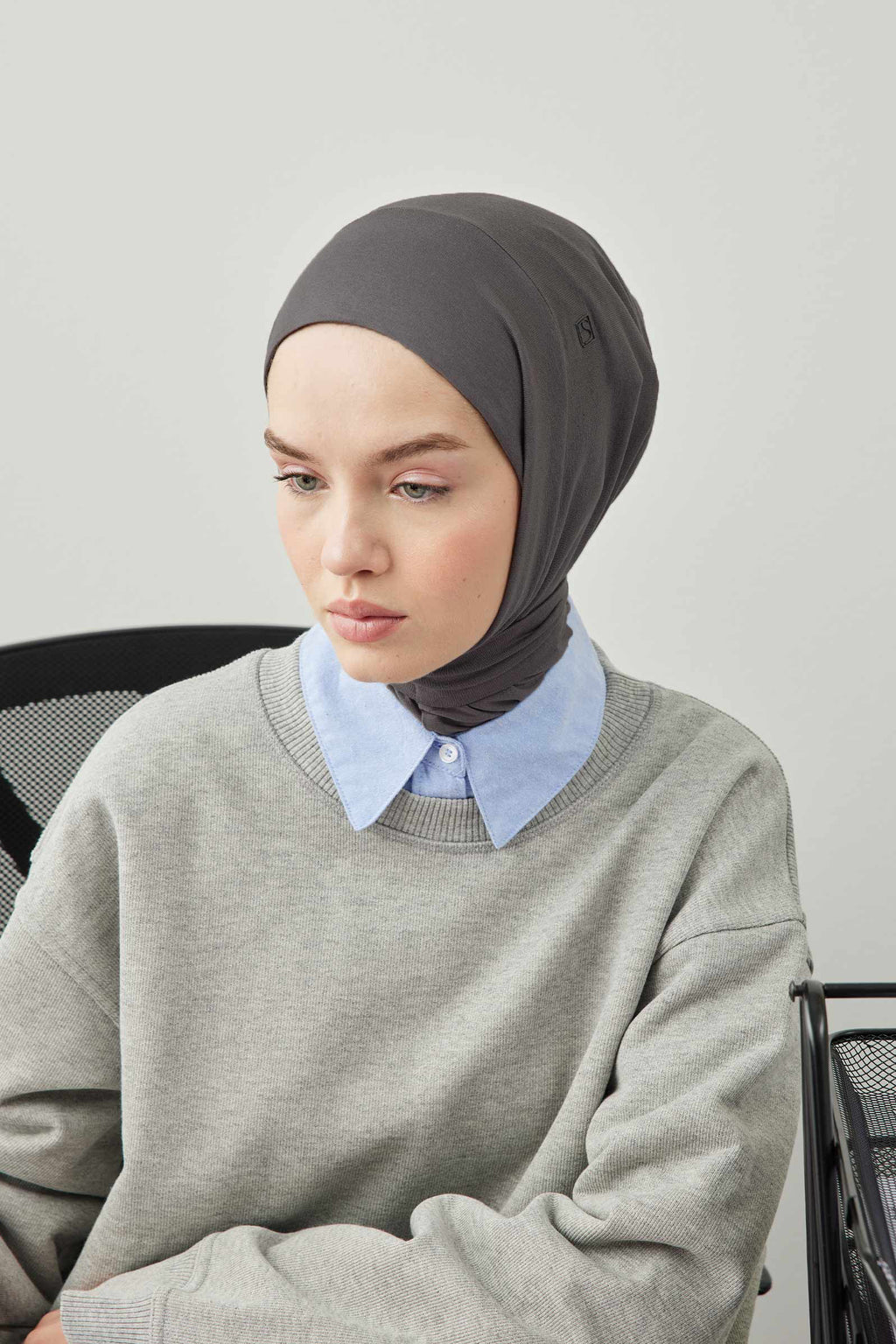 Athletic Hijab Gray