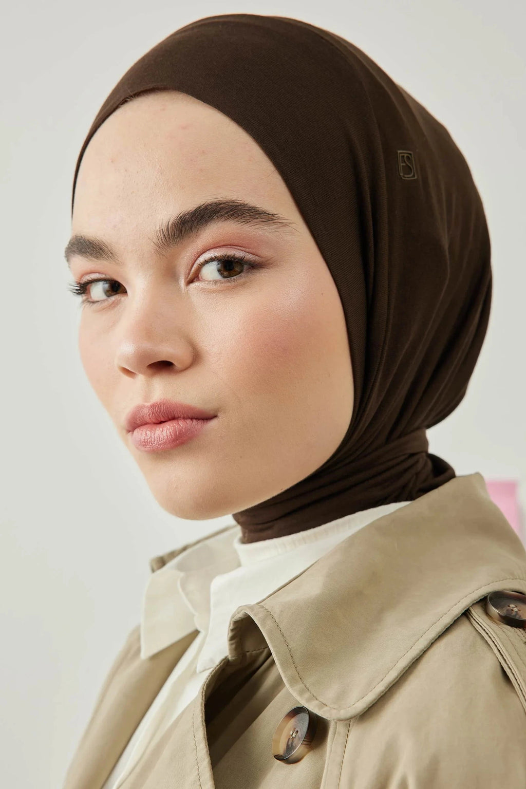 Athletic Hijab Brown