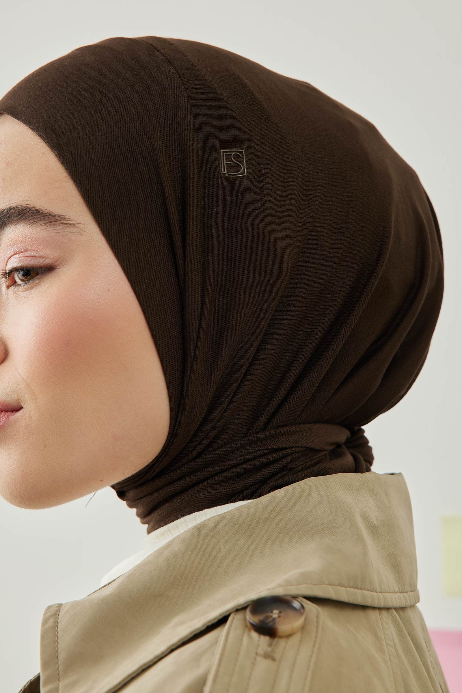 Athletic Hijab Brown