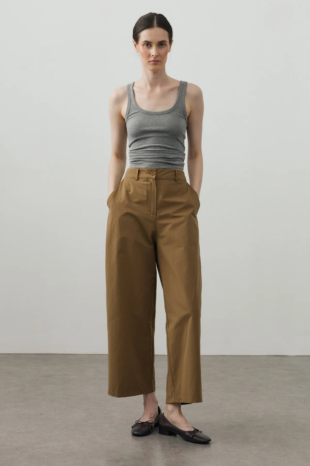 Chino Kesim Pantolon Toffee