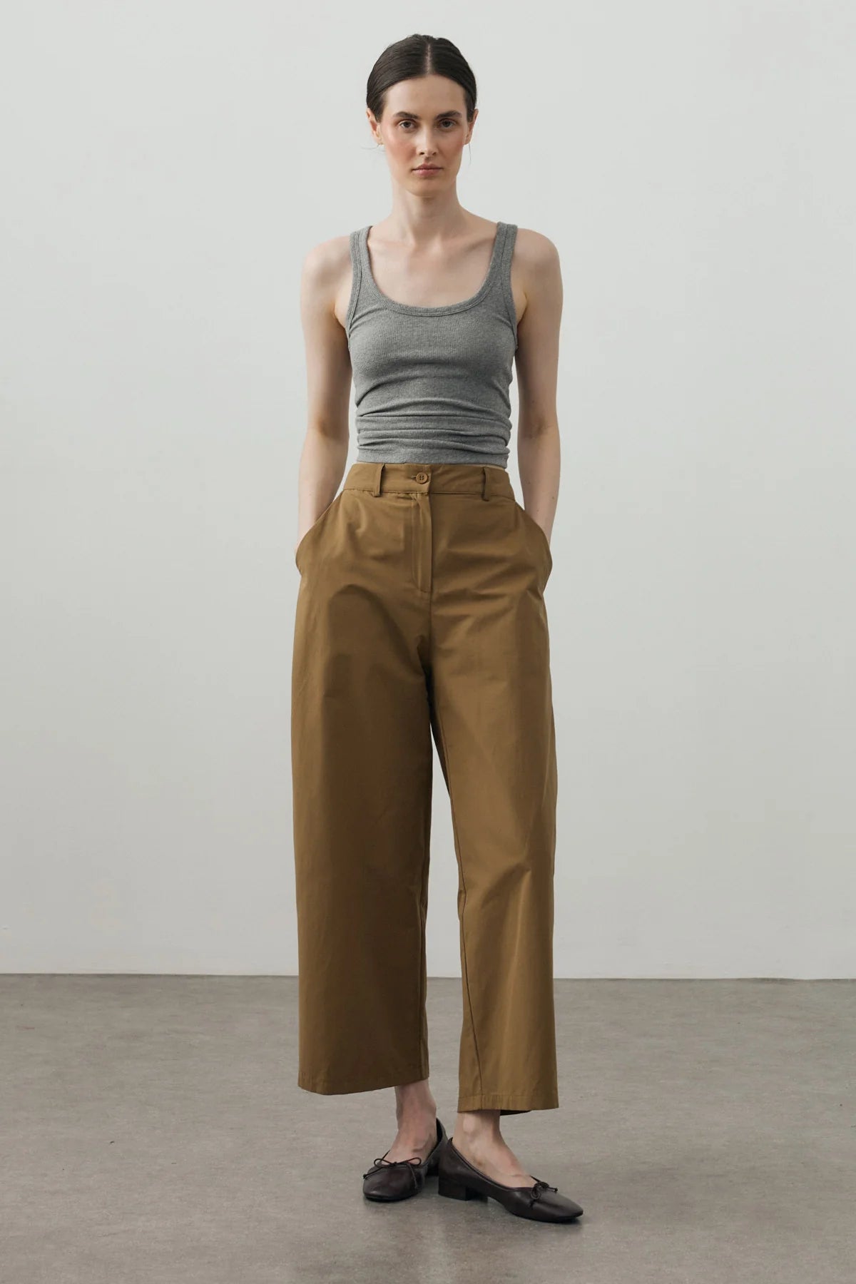 Chino Kesim Pantolon Toffee