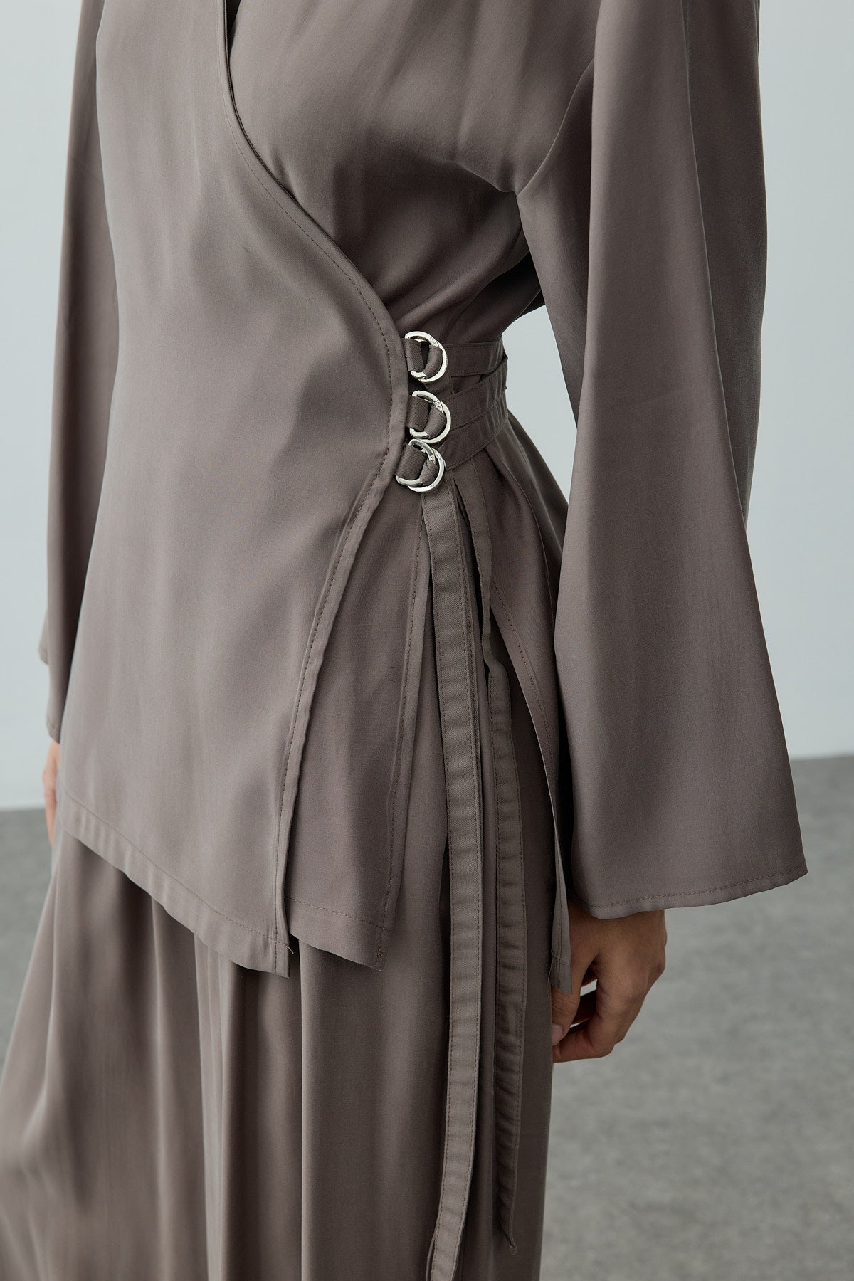 Tencel Kimono Mink Set