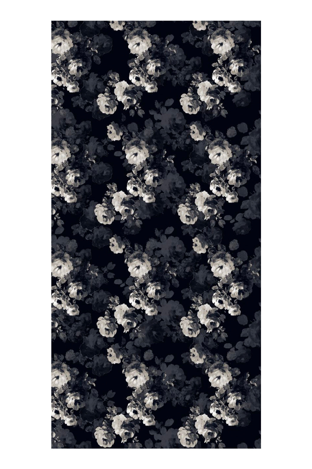 Deluxe Summer Flow Shawl Black
