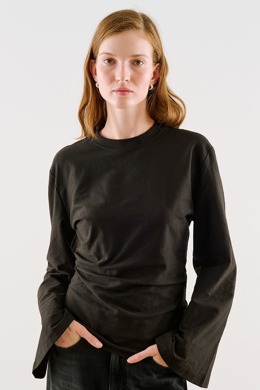 Slightly Fitted T-Shirt Black