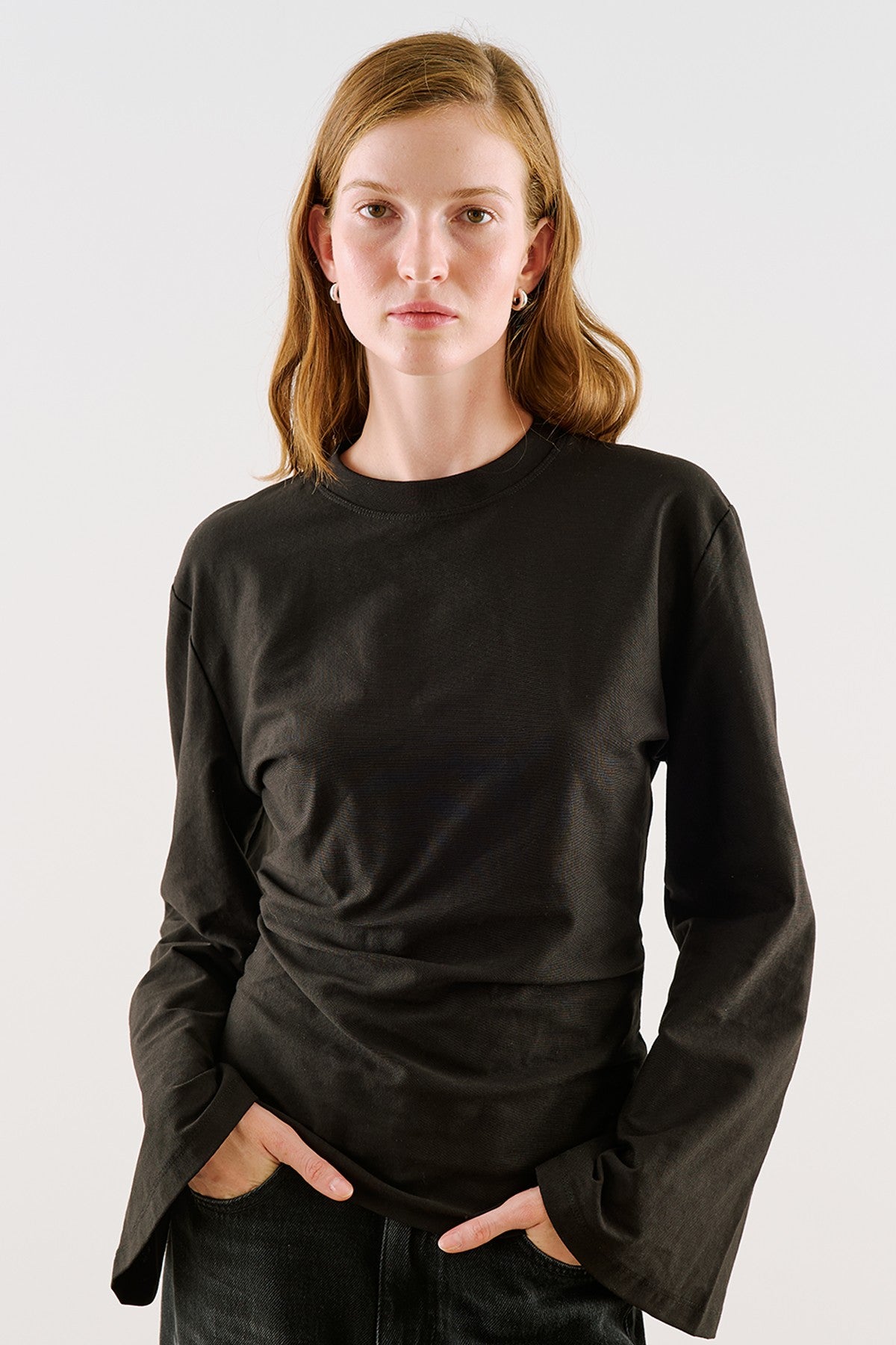 Slightly Fitted T-Shirt Black